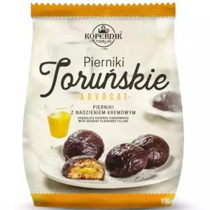KOPERNIK PIERNIKI W CZEKOLADZIE Z NADZIENIEM ADVOCAT 150G