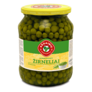 Kedainiu Konservai – Pickled Green Peas 720ml