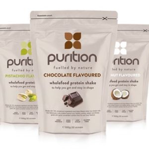 Purition Wholefood Protein Shake 500g Bag – Coconut