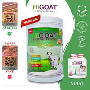 HiGOAT ORIGINAL GOAT MILK (500GM)