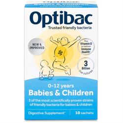 Optibac Probiotics For Babies and Children Sachets – 10 SACHETS