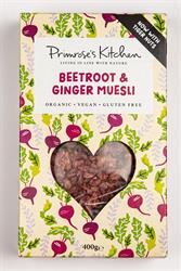 Primrose&039;s Kitchen Raw Beetroot and Ginger Muesli – 400g