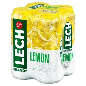 Lech Lemon Shandy (4 x 500ml)
