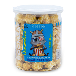 Popcorn In A Tube, Caramelized “Royal Caramel” Flavour, The Panda 90g