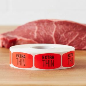 Extra Thin Label Stickers – 1000/roll