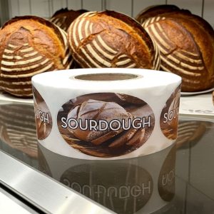 Sourdough Bread Label Bakery Bread Sticker – 500/roll