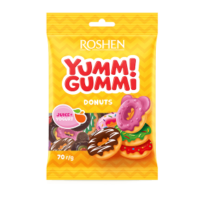 Roshen – Yummi Gummi Donuts 70g