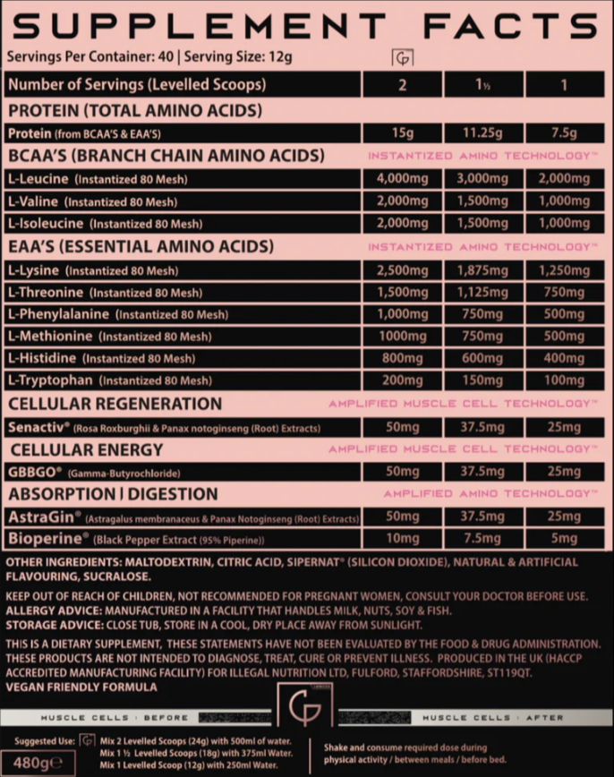 Illegal Nutrition Premium EAA - Image 3