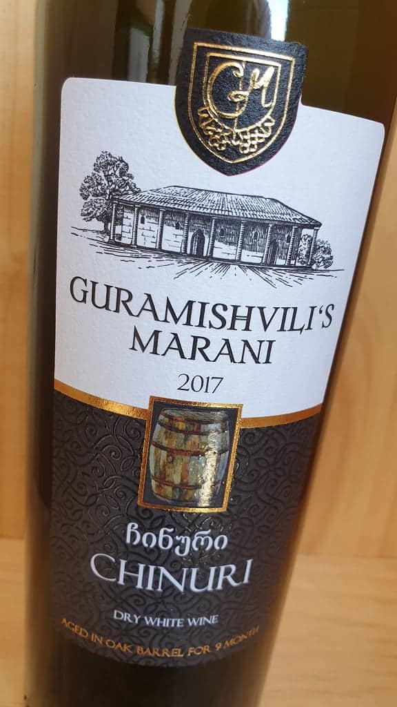 KTW Guramishvili’s Murani Chinuri Dry White Wine - Image 3
