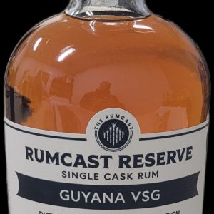 Rumcast Reserve — Single Cask Selections – Guyana VSG 9 Year Old – 50.9% ABV (375ml)