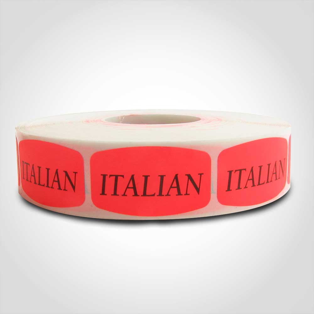 Italian Label Stickers – 1000/roll - Image 3
