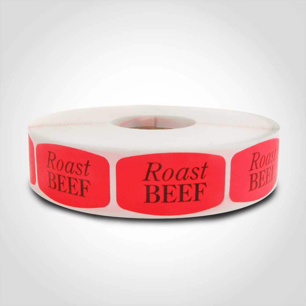 Roast Beef Deli Label Stickers – 1000/roll - Image 3