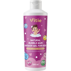 Natural Shower Gel for children Bubble Gum 200 ml